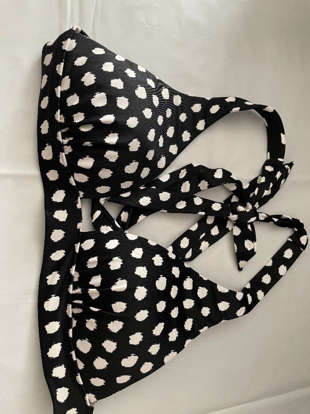 Victoria Secret's Black and White Swim Top